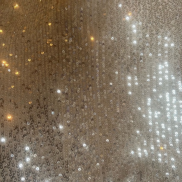 MAC DUGGAL Ieena Sequined Soft Tie Halter Neck Column NWT Size 2 - Picture 6 of 9